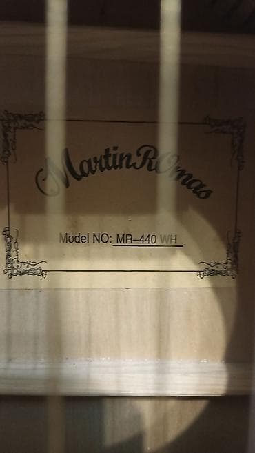 гитара дордой: Акустическая гитара Martin Romas MR-440 WH - Тип: акустическая — 3