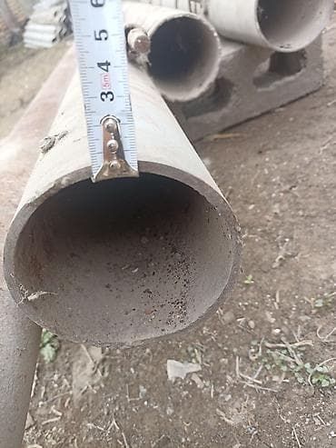 Round pipe, Сталь, Бесшовная, Без покрытия