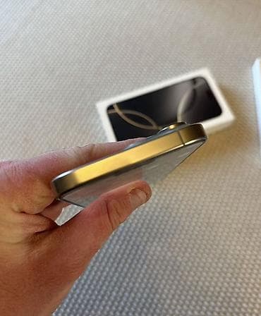 ophone 13 pro: IPhone 14 Pro, Б/у, 256 ГБ, Natural Titanium, Коробка, 85 % — 5