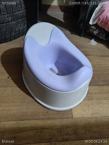 Детский горшок с анатомическим сиденьем - Тип: разборный горшок для