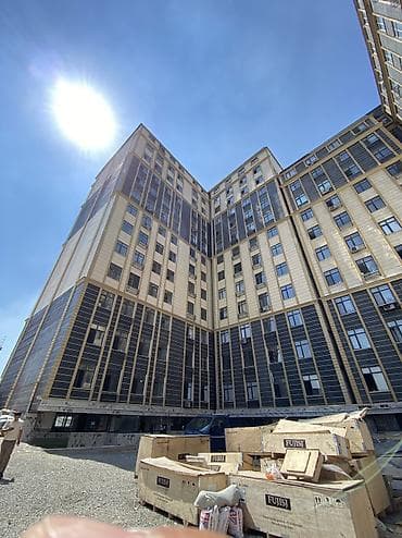 2 комнаты, 72 м², Фрунзе мкр., Элитка, 13 этаж, ПСО (под самоотделку) — 1