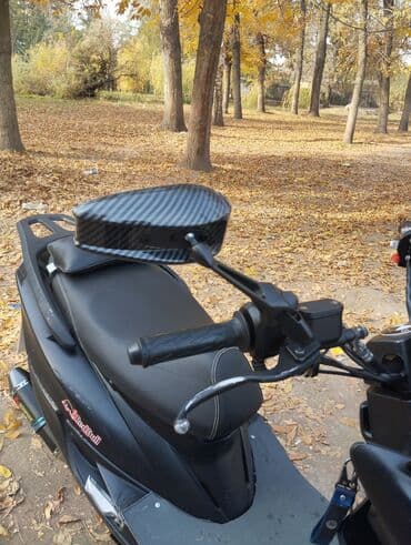 электро мотоцикыл: Макси-скутер 150 куб. см, Бензин, Б/у — 6