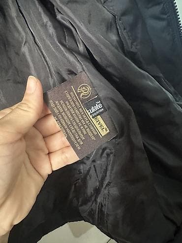 Айымдардын кийими: Женская укороченная куртка черного цвета. - Материал верха: плотная — 7