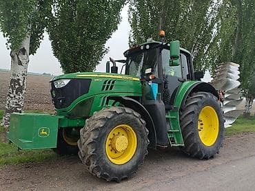 Трактор John Deere 6155M, колесная формула 4x4. Основные