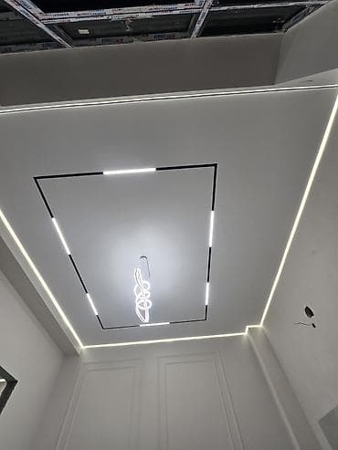 натижной потолки: Натяжной потолок Матовое Монтаж — 5