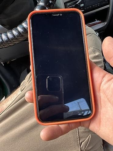 айфон 11 запчасть: IPhone 11, 64 ГБ, Оранжевый, Чехол — 2