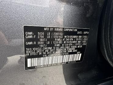 Subaru: Subaru Outback: 2019 г., 2.4 л, Вариатор, Бензин, Универсал — 9