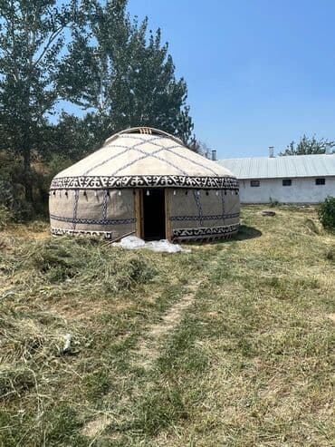 Аренда юрты, Каркас Деревянный, 55 баш, С полом