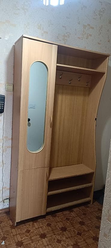 полка под раковину: Шкаф-прихожая, С зеркалом, ЛДСП — 2