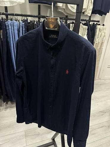 Эркектер кийими: Эркектердин көйнөгү, S, M, L, Polo Ralph Lauren, Жаңы, түсү - Ак, Өзү алып кетүү — 2