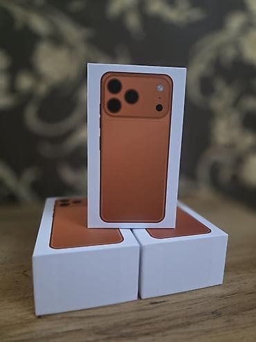 IPhone 17 Pro, Новый, 512 ГБ, Оранжевый, Чехол, 100 %