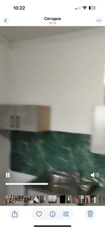 Үйдү ижарага алам: 46 м², 3 бөлмө, Жертөлө, ороо, Забор, тосулган — 3