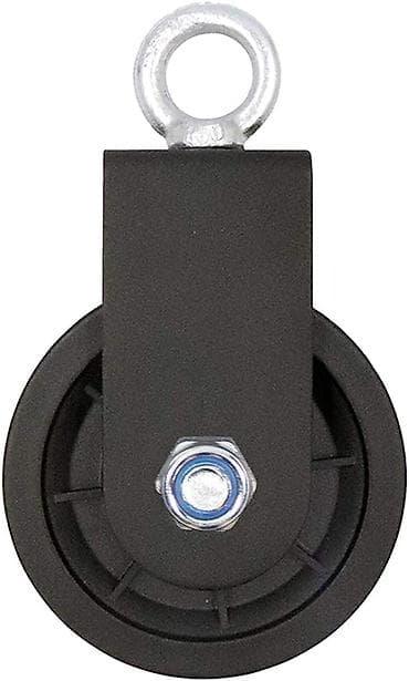 ролика: Блок-ролик с проушиной (полиспастный шкив) - Тип: одиночный ролик с — 1