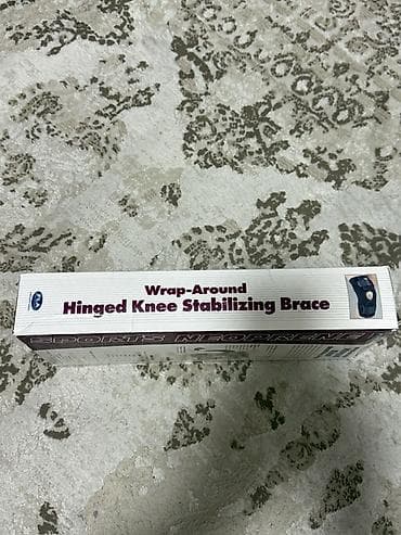 коленный фиксатор: Ортез на колено с шарнирами Safe Sport — Wrap-Around Hinged Knee — 3