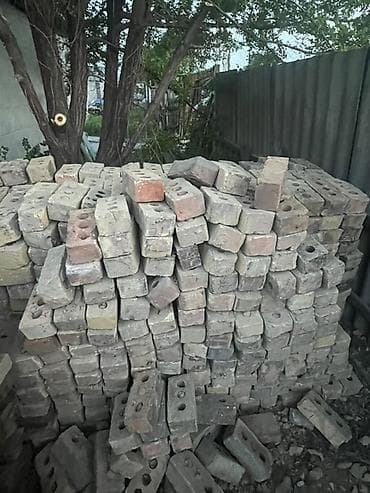 кирпич стонок: Полнотелый, таблетка, Жженый кирпич, Одинарный, 250×120×65 — 4