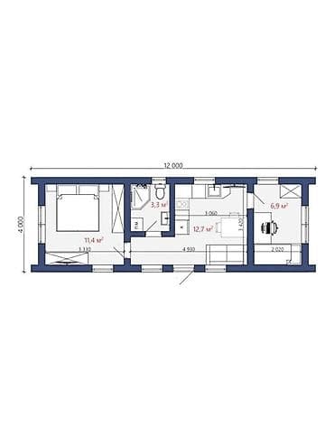 готовые домики: Офисы, Квартиры, Дома Больше 6 лет опыта — 8