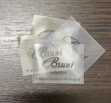 Интернет реклама: Силикон, кожзам. Этикетки разные виды на заказ с Вашим брендом — 1