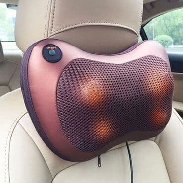 масажер для головы: Массажная подушка для шеи и плеч в авто Message Pillow Massage Pillow — 1