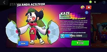 Игровой аккаунт Brawl Stars. Основные характеристики: - Кубков: 21 — 4