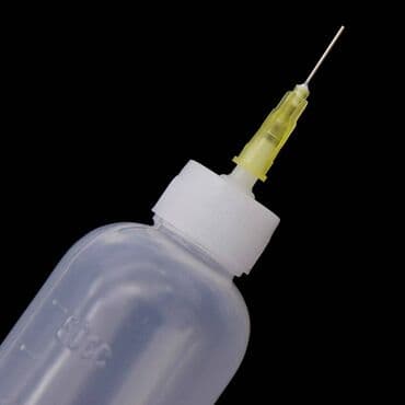 рем комплект: Бутылка-аппликатор для жидкого флюса, 50 мл с 11 шт - наконечниками — 1