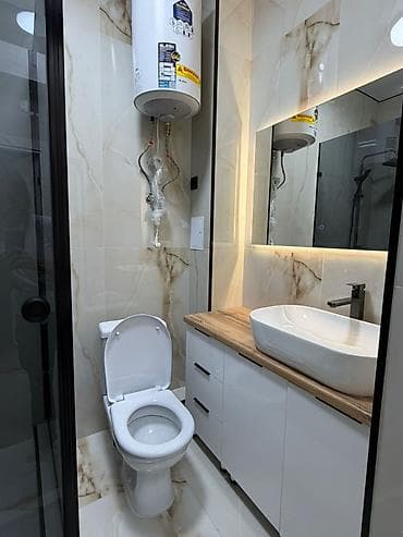 Кыймылсыз мүлк: 1 бөлмө, 45 м², Восток-5 мкр Элитка, 8 кабат, Жаңы ремонт — 9
