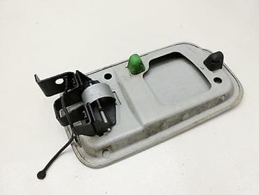 х5: Люкчок бензобака на BMW x5 E53 Люк серебристого цвета В отличном — 3