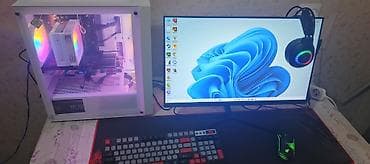 Игровой/рабочий ПК с периферией и подсветкой RGB. Системный блок: -