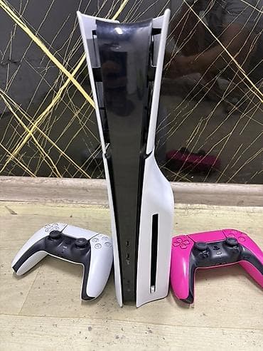 PS5slim без торга окончательно+2джойстика с дисководом - 1 геймпад
