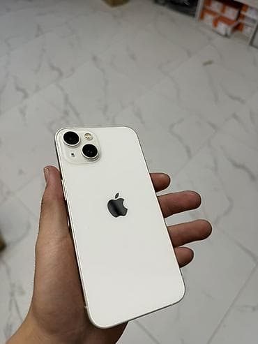 iphone 5se: IPhone 13, Б/у, 256 ГБ, Белый, Кабель, 78 % — 2