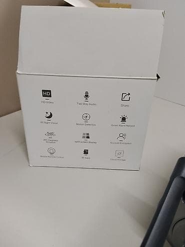 e mount: Поворотная уличная Wi‑Fi камера видеонаблюдения 360° с облачным — 2