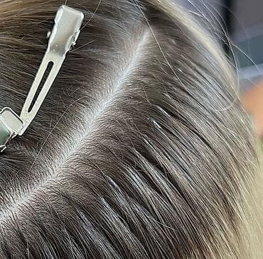 капсула отель: Микрокапсульное наращивание волос - Техника: ультра-мини — 2
