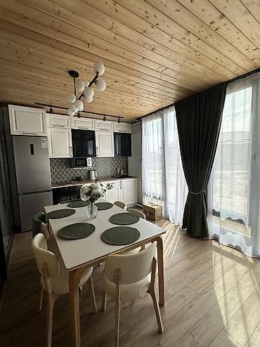 Ысык-Көлдө эс алуу: Ысык-Көлдө ижарага батир, Alpha White Resort, Кош-Көл, 6 орун, Баасы Бүтүндөй турак үй үчүн — 3