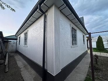 тынчтык ж м: Дом с благоустроенным двором и навесом для авто. - Одноэтажный дом с — 5