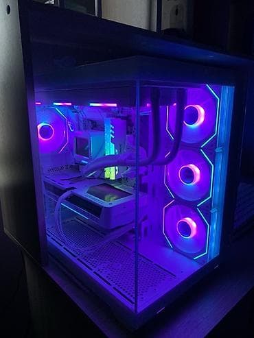 монито: Компьютер, ядер - 8, ОЗУ 32 ГБ, Игровой, Б/у, AMD Ryzen 7, NVIDIA GeForce RTX 5070, NVMe — 4