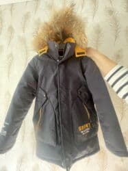 плащ дождовик: Детская зимняя парка GRANT Blackwolf - Цвет: темно‑серый/черный с — 7