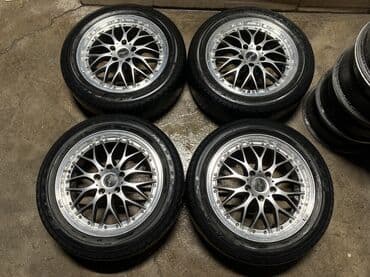 Колеса в сборе 215 / 45 / R 17, Зима, Б/у, Комплект, Легковые, Литые, отверстий - 5