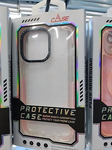 Прозрачный защитный чехол для смартфона - Серия: Protective Case - at lalafo.kg Прозрачный защитный чехол для смартфона - Серия: Protective Case -