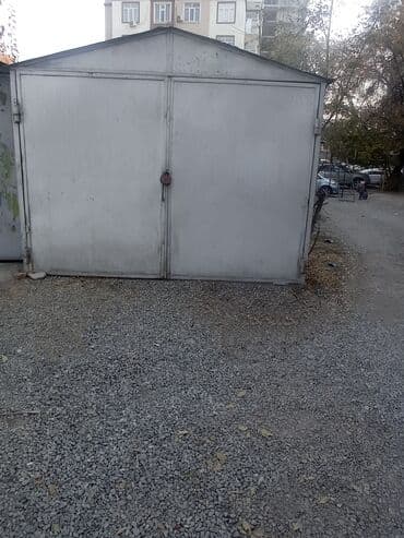 посещение в аренду: Ош. Металлический гараж в дворовой зоне. - Конструкция — 3