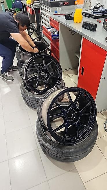 диски азев: Литые Диски R 18 Weds, Комплект, отверстий - 5, Новый — 1