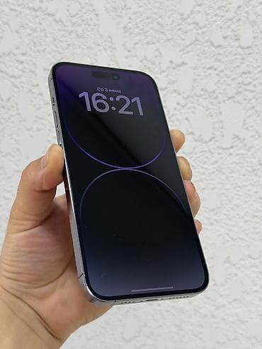 iphone 11: IPhone 14 Pro Max, Б/у, 256 ГБ, Deep Purple, Коробка, 88 % — 2