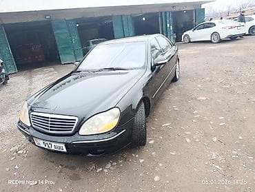 Продажа авто: Mercedes-Benz S-Class: 2000 г., 4.3 л, Автомат, Бензин, Седан — 2