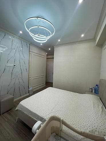Батирлер: 3 бөлмө, 89 м², Түштүк Магистраль Элитка, 3 кабат, Евро оңдоо — 4