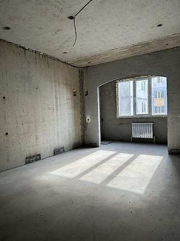 фламинго: 2 комнаты, 56 м², Индивидуалка, Ак-Кеме (старый аэропорт) Индивидуалка, 6 этаж, ПСО (под самоотделку) — 1
