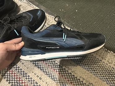 Мужские кроссовки, 44, Puma, Б/у, цвет - Черный