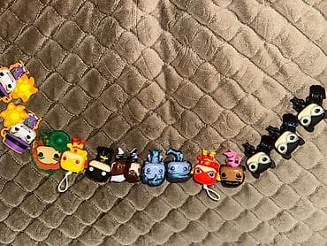 свадебные вечерние платья: Мини-фигурки и брелоки в стиле Funko/Chibi Описание: - Набор — 2