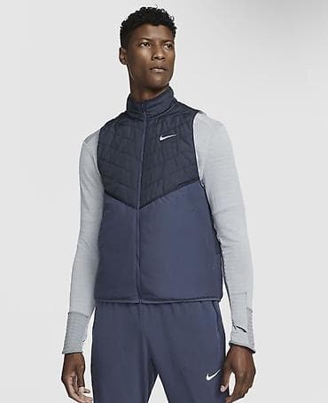 Личные вещи: Мужской утепленный спортивный жилет Nike (Therma-FIT) оригинал Размер — 1