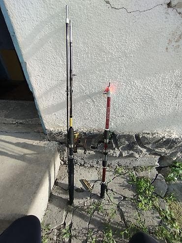 гарпун для рыбалки в бишкеке: Набор для рыбалки: 2 телескопические спиннинги с безынерционными — 1