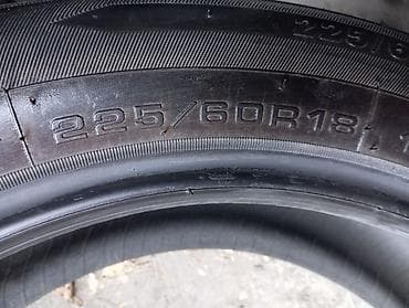 шины 22560 r18: Шины 225 / 60 / R 18, Зима, Б/у, Комплект, Легковые, Китай — 2