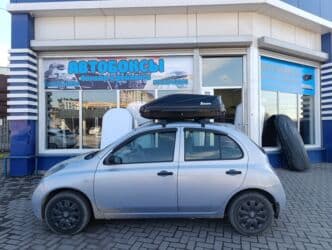 купить бокс на крышу автомобиля бу: Автобокс 555 см, 555 л, Новый — 8
