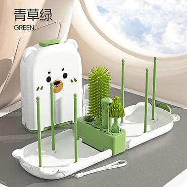 бассейн для малышей: Набор для мытья и сушки детских бутылочек и аксессуаров — 1